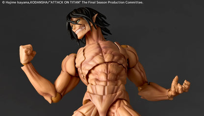 REVOLTECH - Revoltech A.y. Attack On Titan Eren Titan Action Figure (resale)