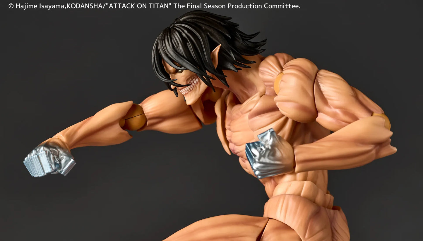 REVOLTECH - Revoltech A.y. Attack On Titan Eren Titan Action Figure (resale)