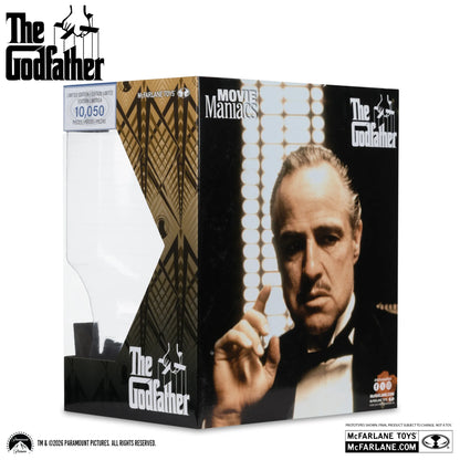 Mc FARLANE TOYS - Movie Maniacs Don Corleone The Godfather 6inch Posed Figure