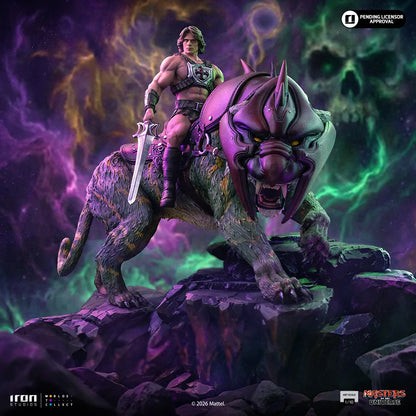 IRON STUDIOS - Masters Of The Universe 2026 He-man And Battlecat 1/10 Statue