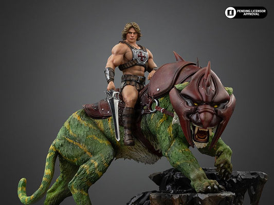 IRON STUDIOS - Masters Of The Universe 2026 He-man And Battlecat 1/10 Statue