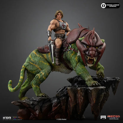 IRON STUDIOS - Masters Of The Universe 2026 He-man And Battlecat 1/10 Statue