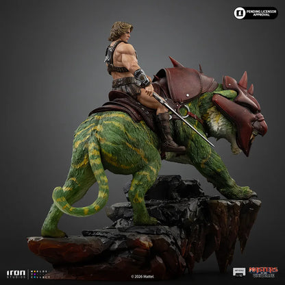 IRON STUDIOS - Masters Of The Universe 2026 He-man And Battlecat 1/10 Statue