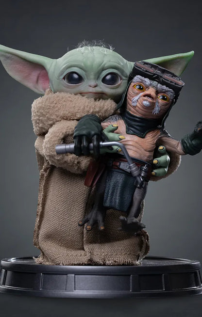 IRON STUDIOS - Mandalorian & Grogu Movie Grogu No Squeezy 1/4 Legacy Statue
