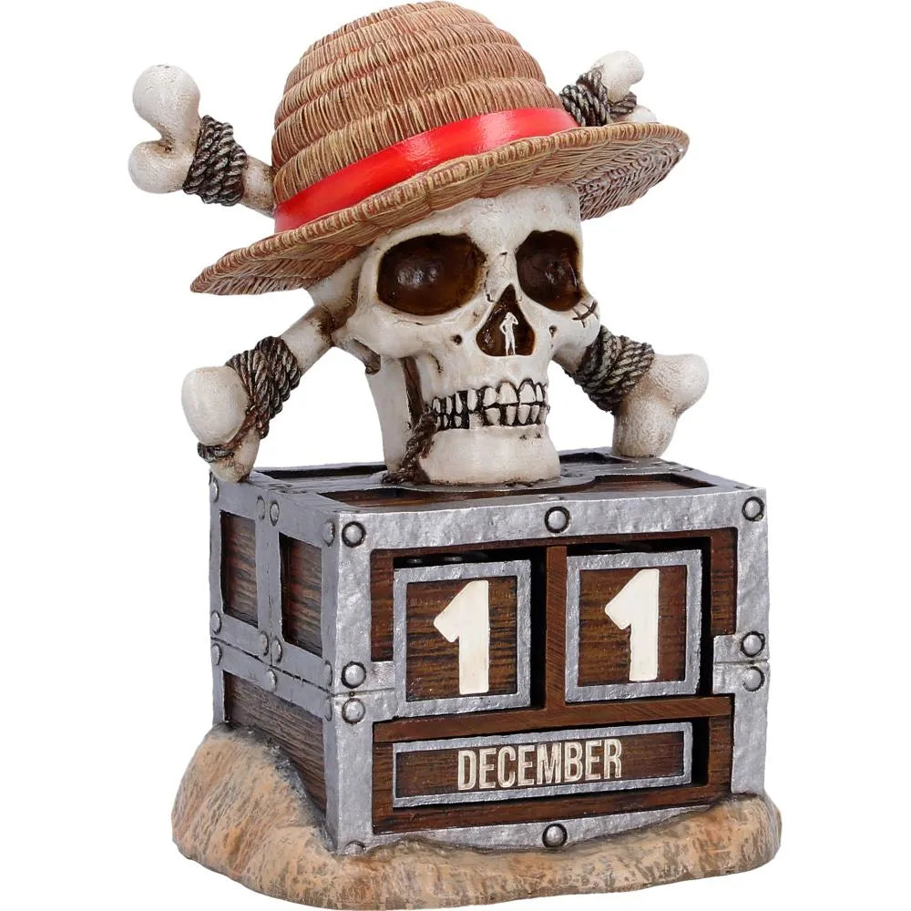 NEMESIS NOW - One Piece Luffy Jolly Roger Perpetual Calendar