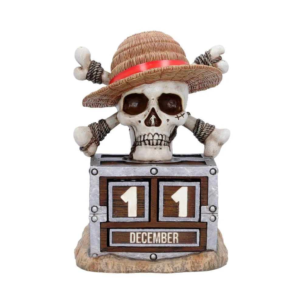NEMESIS NOW - One Piece Luffy Jolly Roger Perpetual Calendar