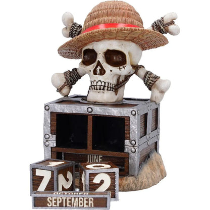 NEMESIS NOW - One Piece Luffy Jolly Roger Perpetual Calendar