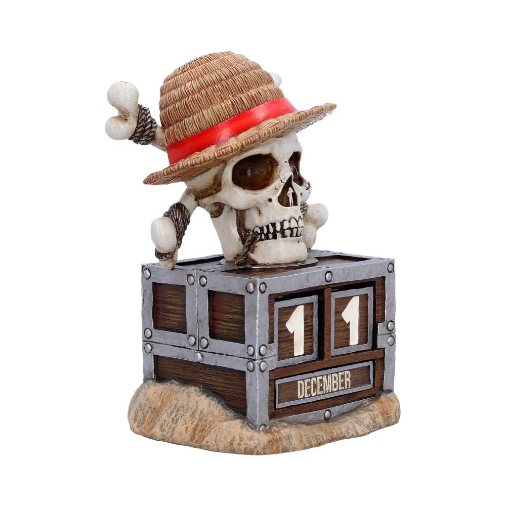 NEMESIS NOW - One Piece Luffy Jolly Roger Perpetual Calendar
