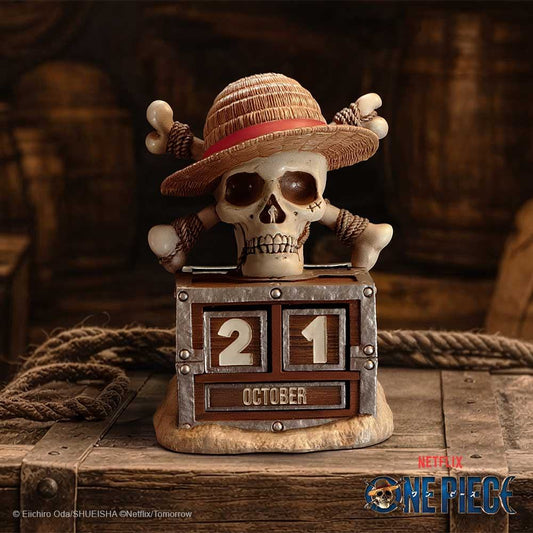 NEMESIS NOW - One Piece Luffy Jolly Roger Perpetual Calendar