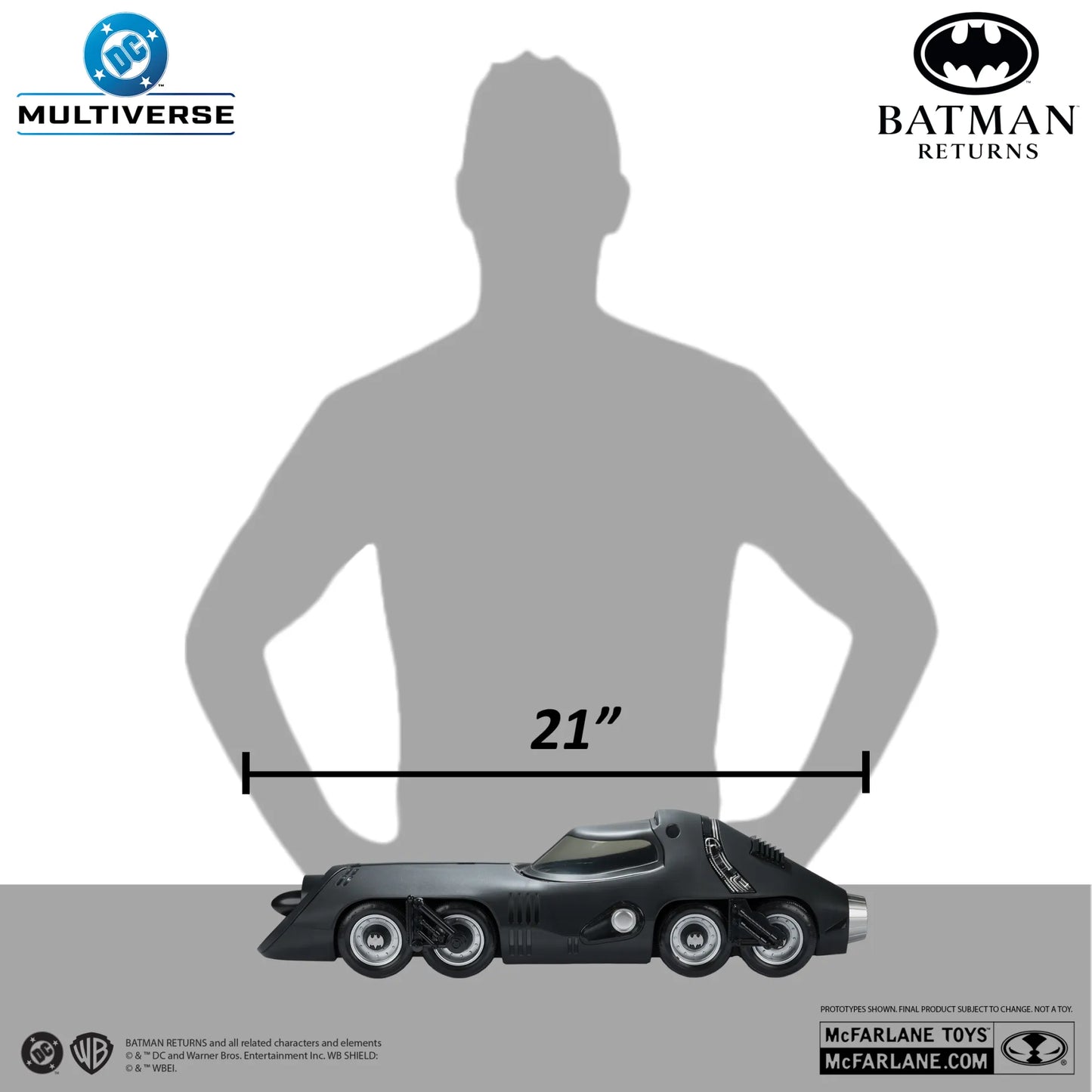 McFARLANE TOYS - Dc Theatrical Vehicles Batman Returns Batmissile