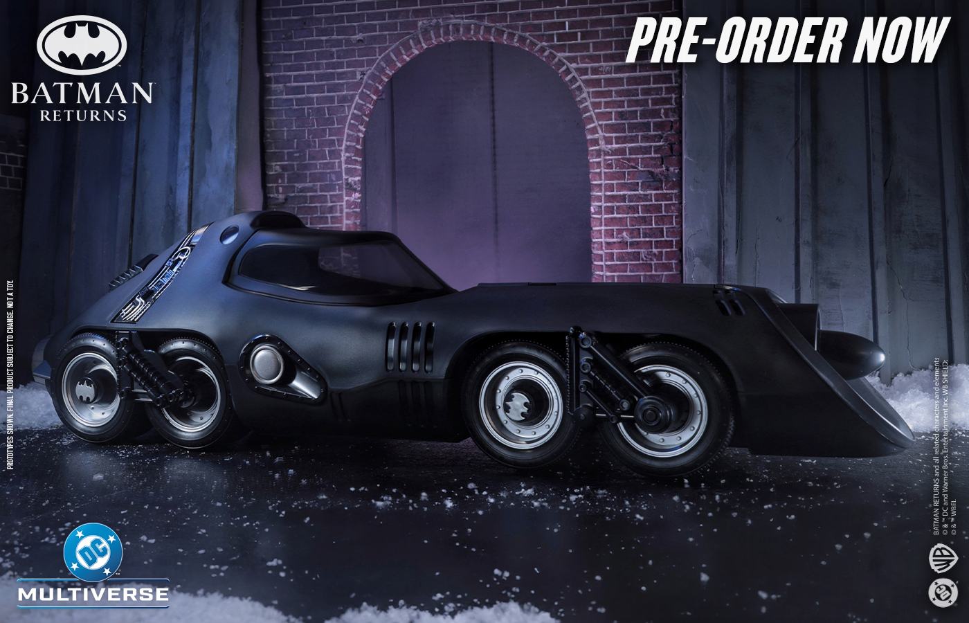 McFARLANE TOYS - Dc Theatrical Vehicles Batman Returns Batmissile