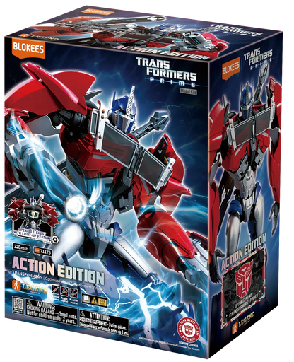 BLOKEES - Transformers Optimus Prime Transformers Prime Action Edition Model Kit