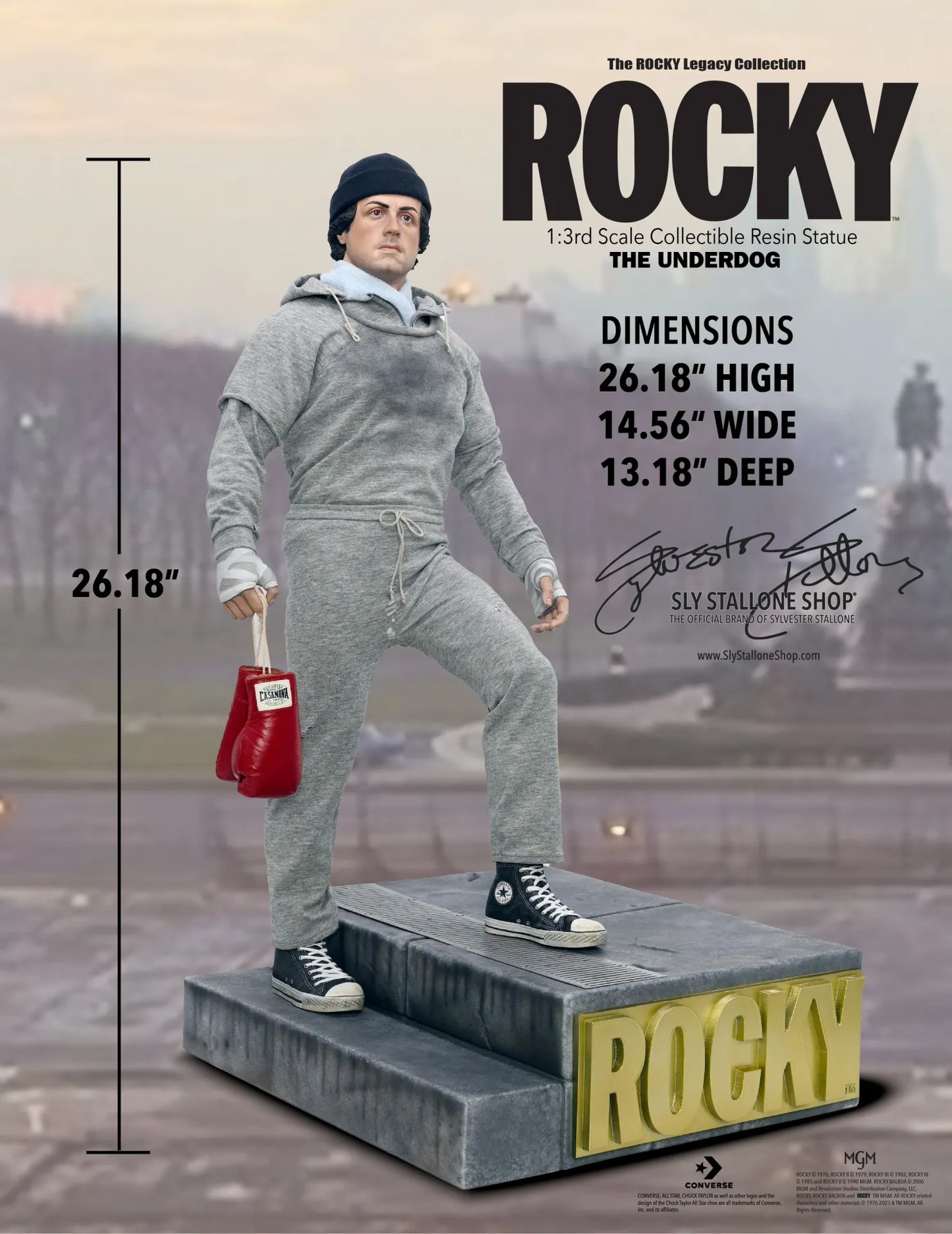 STALLONESHOP - Rocky (1976) The Underdog 1/3 Scale Statue