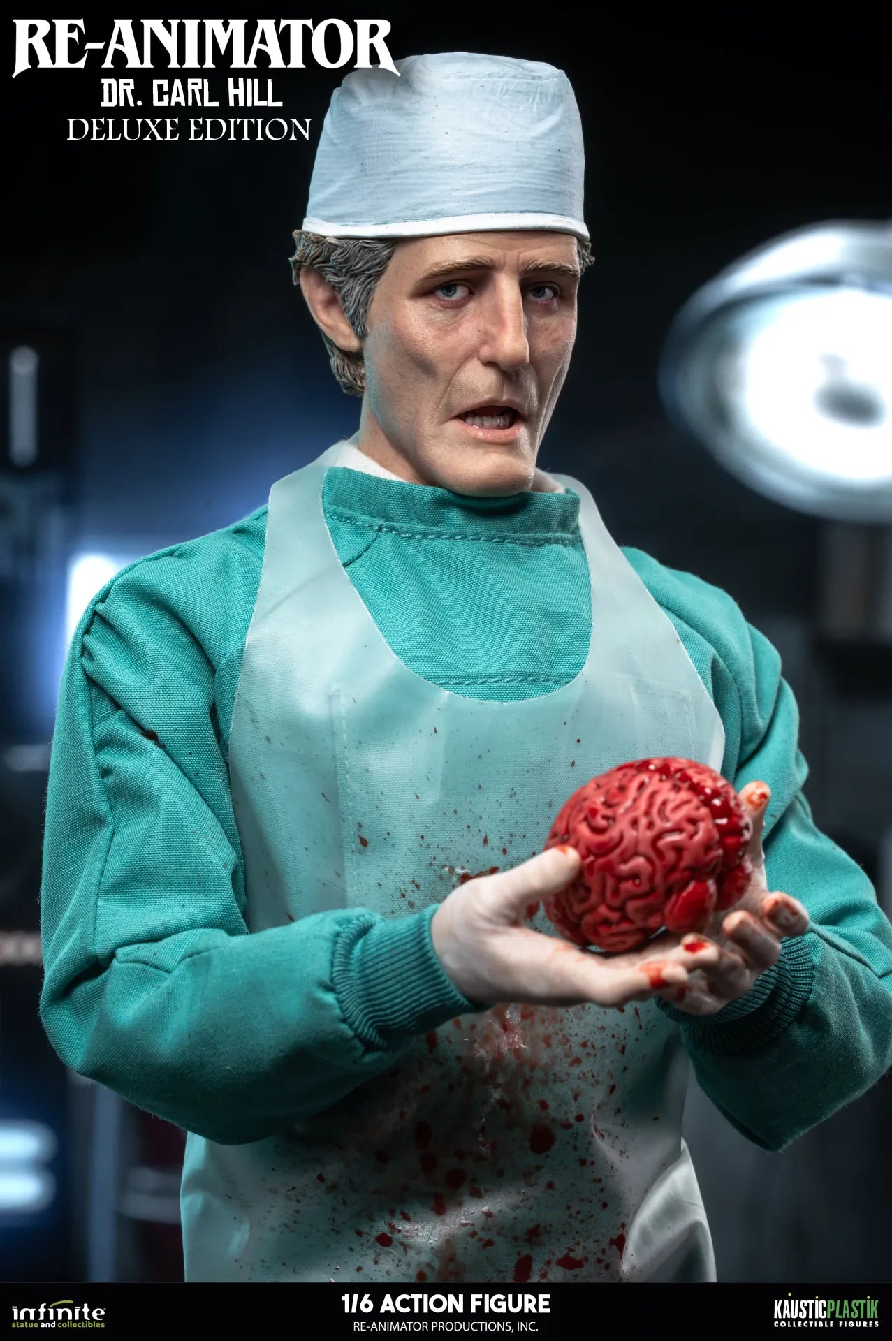 INFINITE STATUE - Re-animator Doctor Carl Hill 1/6 Action Figure Deluxe Edition