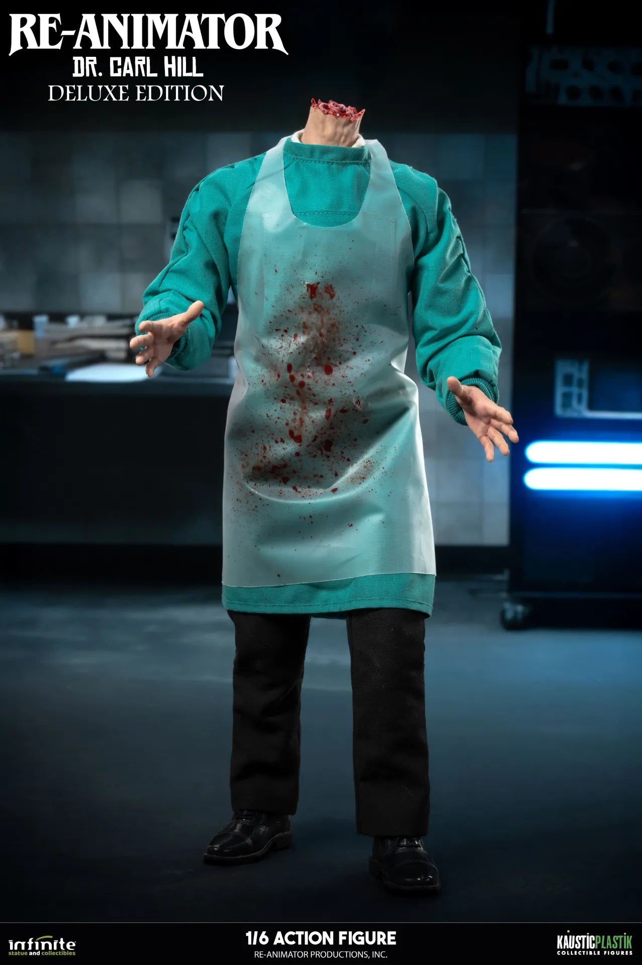 INFINITE STATUE - Re-animator Doctor Carl Hill 1/6 Action Figure Deluxe Edition