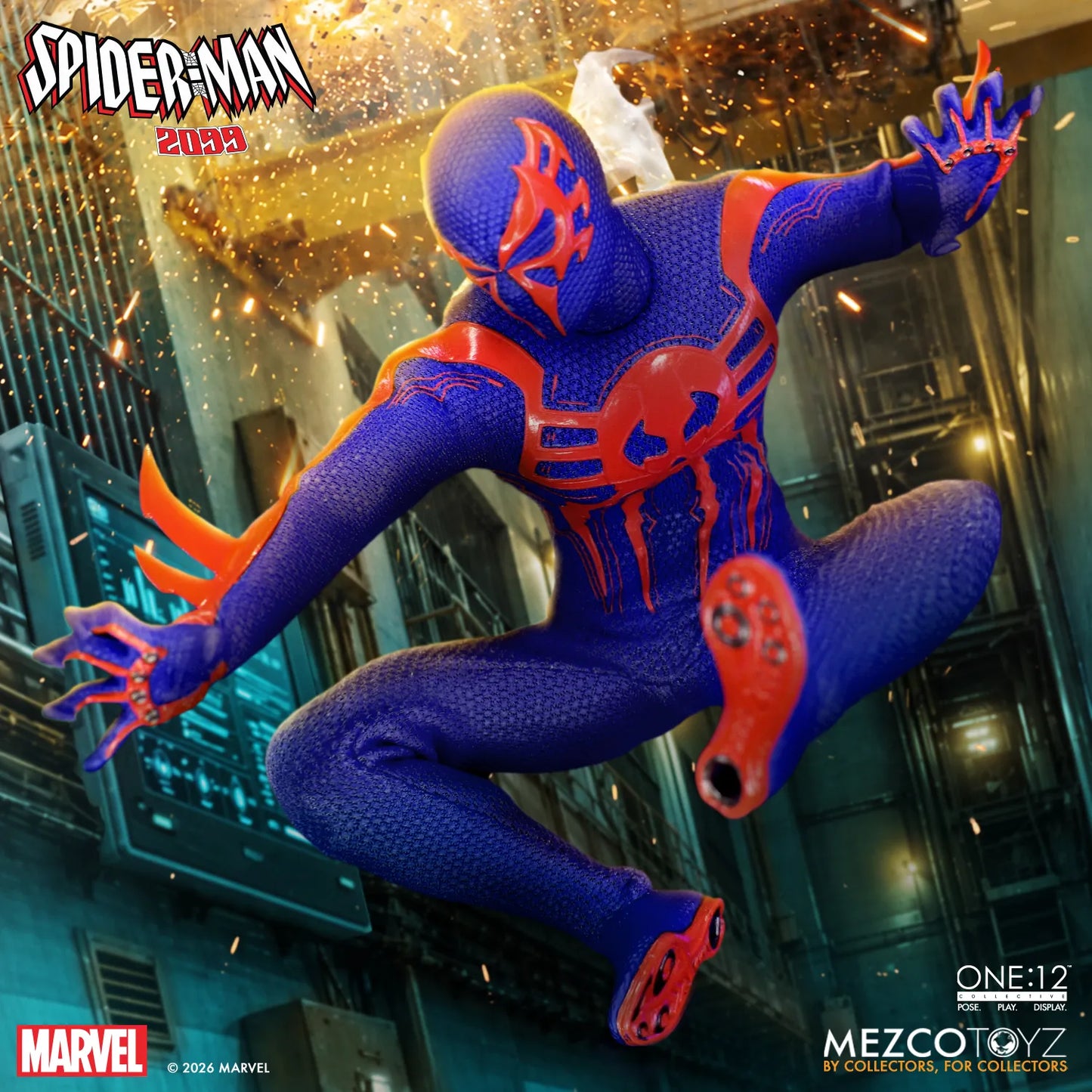 MEZCO - One 12 Collective Spider-man 2099 Af