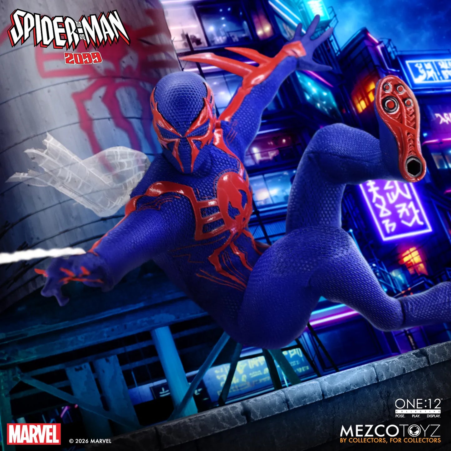 MEZCO - One 12 Collective Spider-man 2099 Af