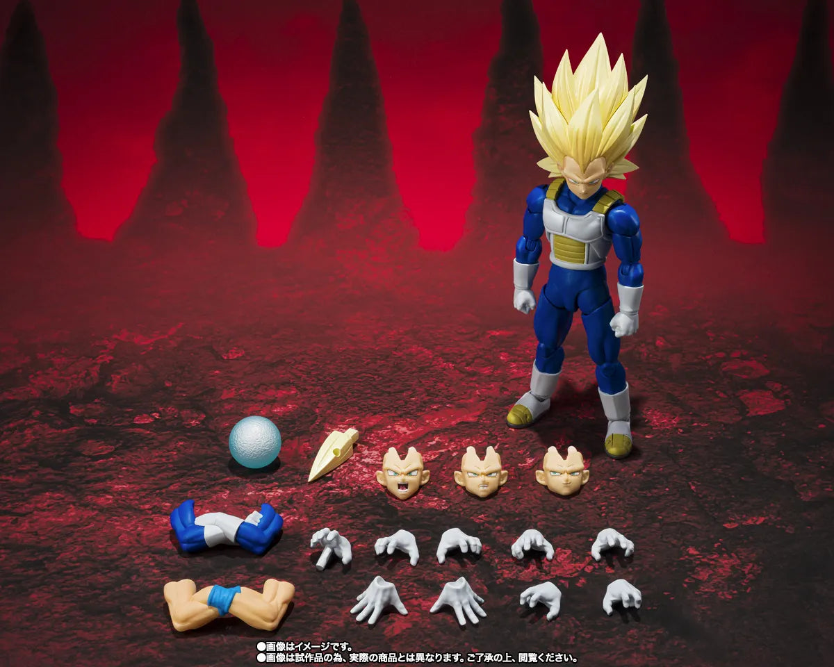 BANDAI - Dragon Ball Daima Super Saiyan 3 Vegeta S.h.figuarts