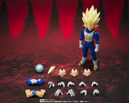 BANDAI - Dragon Ball Daima Super Saiyan 3 Vegeta S.h.figuarts