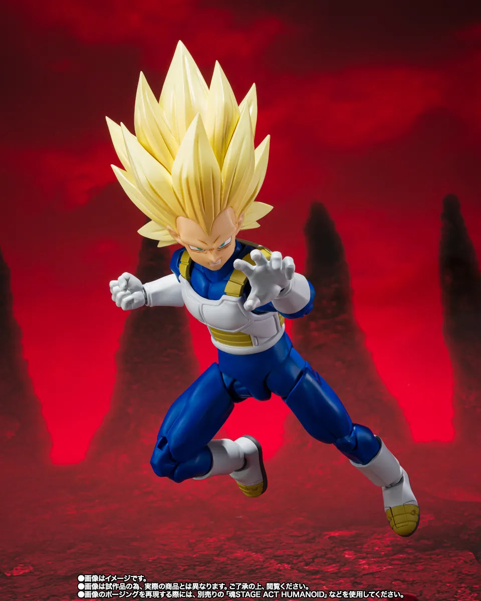 BANDAI - Dragon Ball Daima Super Saiyan 3 Vegeta S.h.figuarts