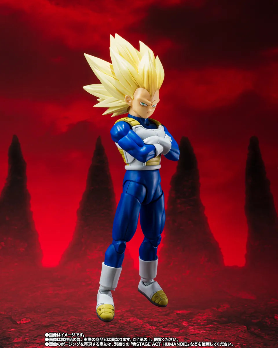 BANDAI - Dragon Ball Daima Super Saiyan 3 Vegeta S.h.figuarts