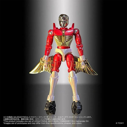 TAKARA TOMY - Legacysoul Microman Command #1 Eric Hernandez Sv Figure