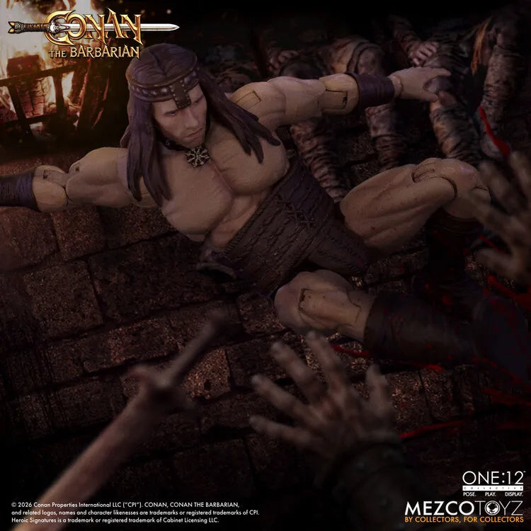 MEZCO - One 12 Collective Conan The Barbarian Pit Fighter Edition Action Figure