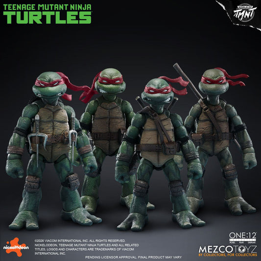 MEZCO - One 12 Collective Teenage Mutant Ninja Turtles Figures Box Set