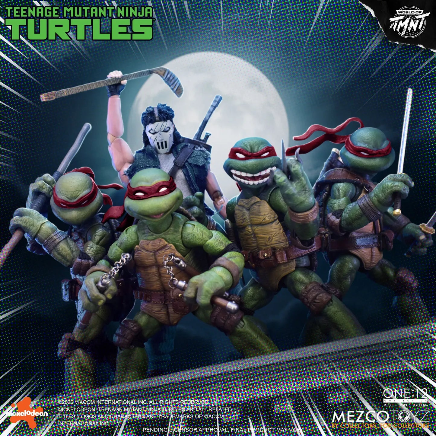 MEZCO - One 12 Collective Teenage Mutant Ninja Turtles Figures Box Set