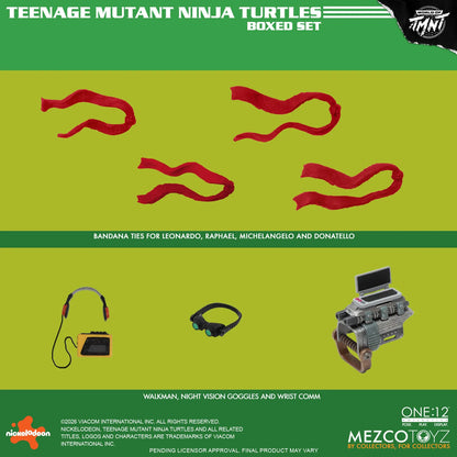 MEZCO - One 12 Collective Teenage Mutant Ninja Turtles Figures Box Set