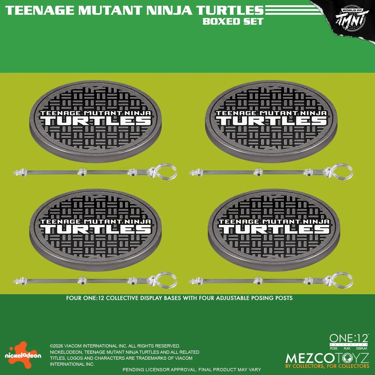 MEZCO - One 12 Collective Teenage Mutant Ninja Turtles Figures Box Set