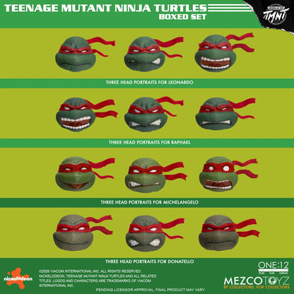 MEZCO - One 12 Collective Teenage Mutant Ninja Turtles Figures Box Set