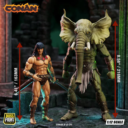 BOSS FIGHT STUDIO - Conan The Tower Of The Elephant Deluxe 2-pack Figure Set