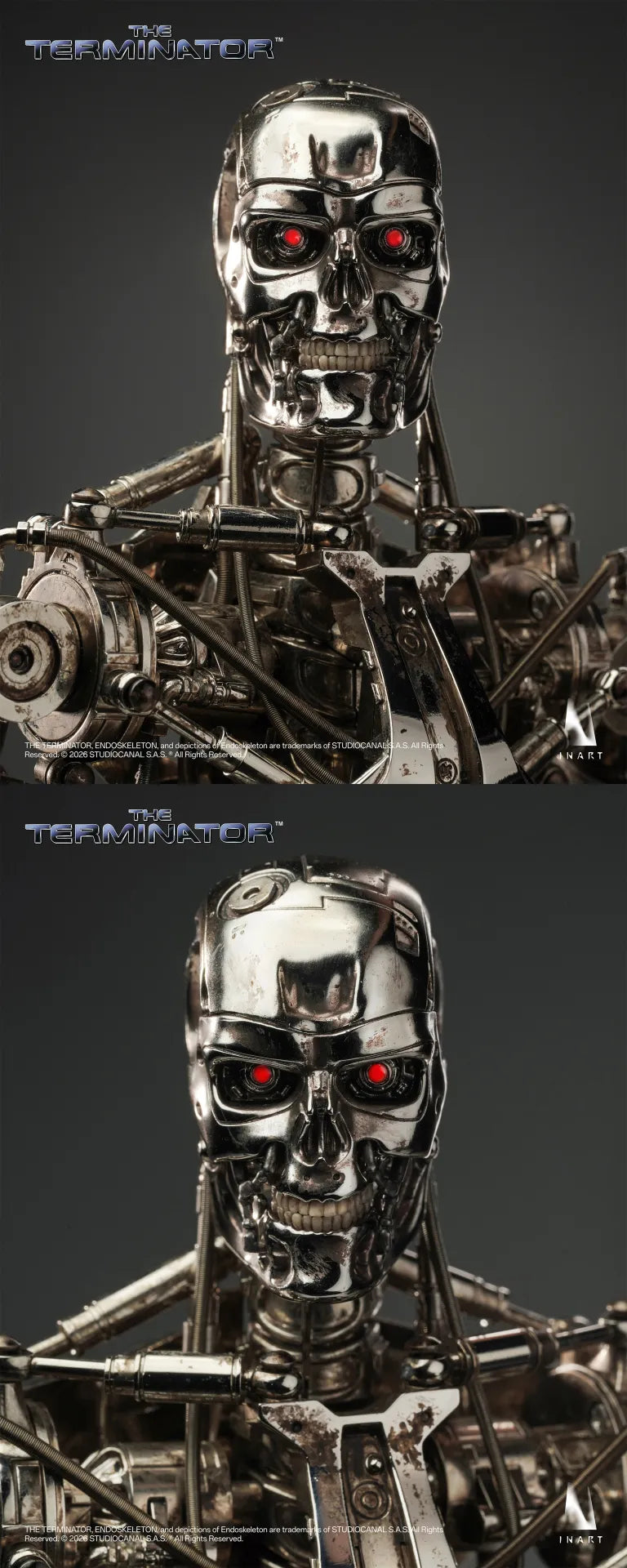 INART - THE TERMINATOR T-800 ENDOSKELETON 1/6 COLLECTIBLE FIGURE