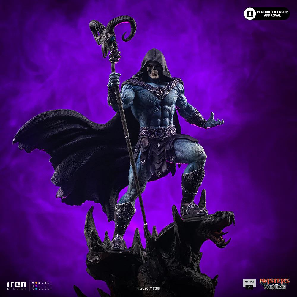 IRON STUDIOS - Masters Of The Universe 2026 Skeletor 1/10 Statue