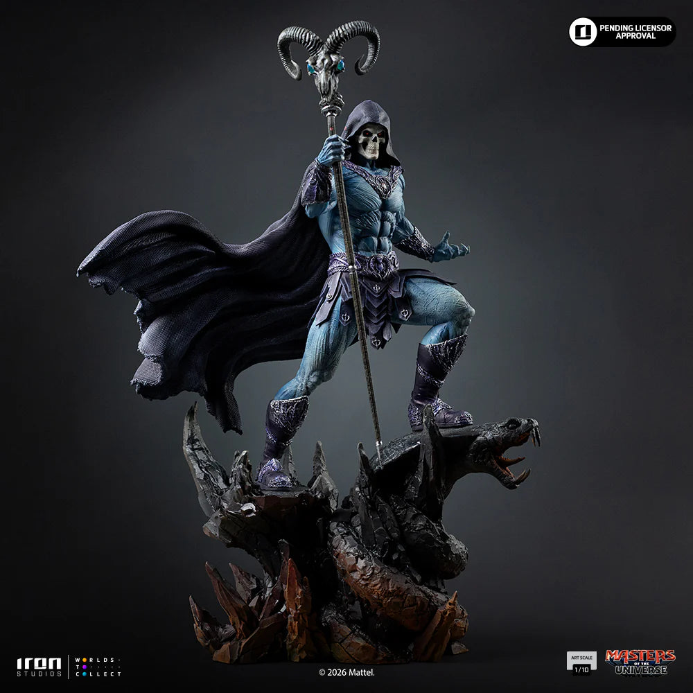 IRON STUDIOS - Masters Of The Universe 2026 Skeletor 1/10 Statue