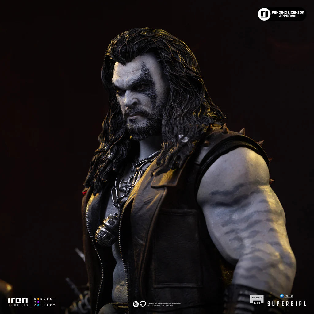 IRON STUDIOS - Supergirl Movie Lobo 1/10 Statue