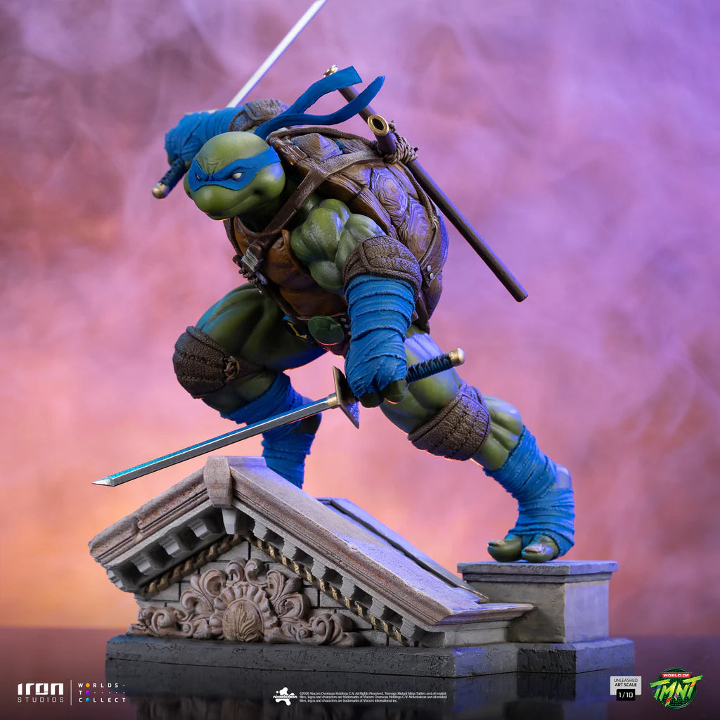 IRON STUDIOS - Teenage Mutant Ninja Turtles Leonardo Unleashed 1/10 Statue