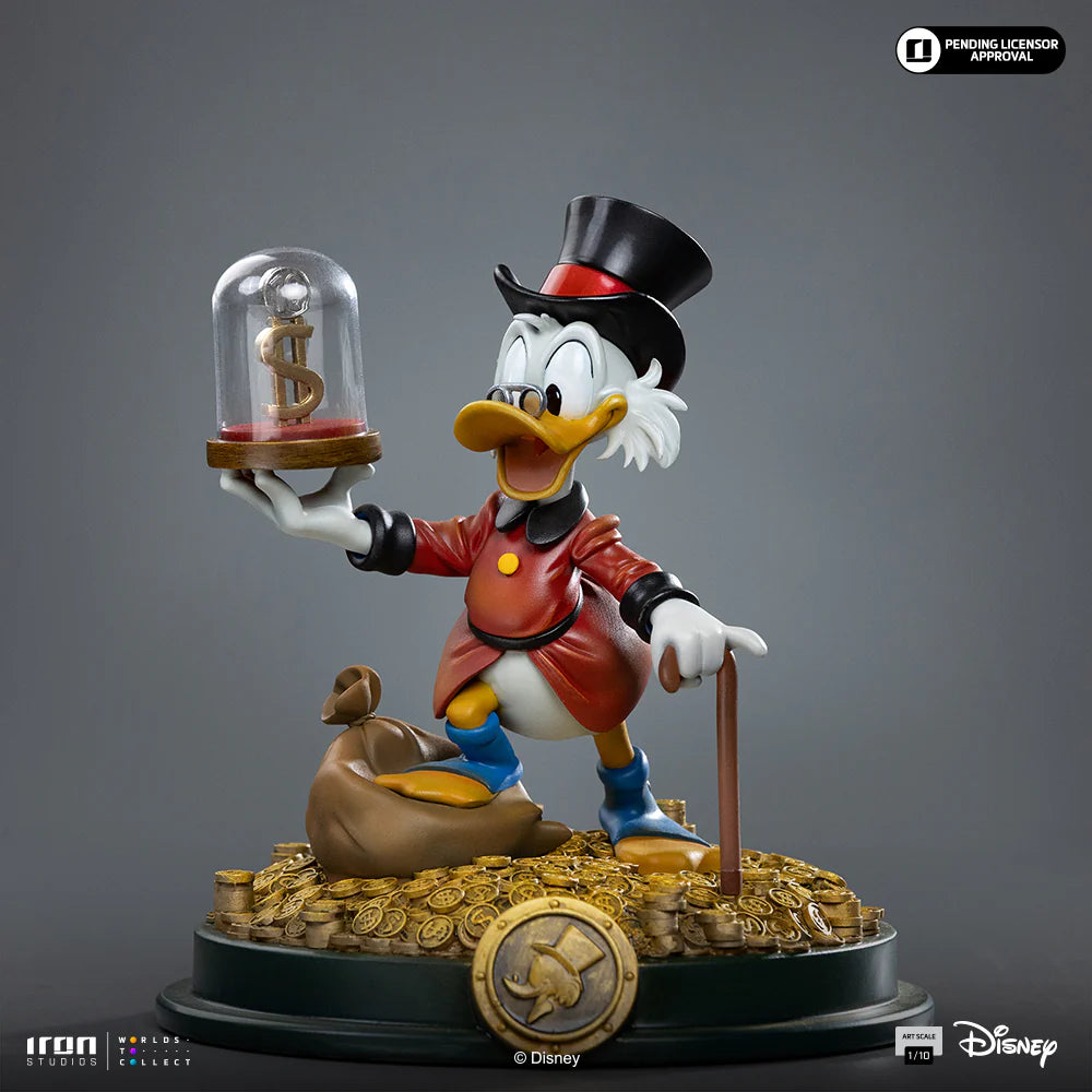 IRON STUDIOS - Duck Tales Uncle Scrooge Mcduck 1/10 Statue