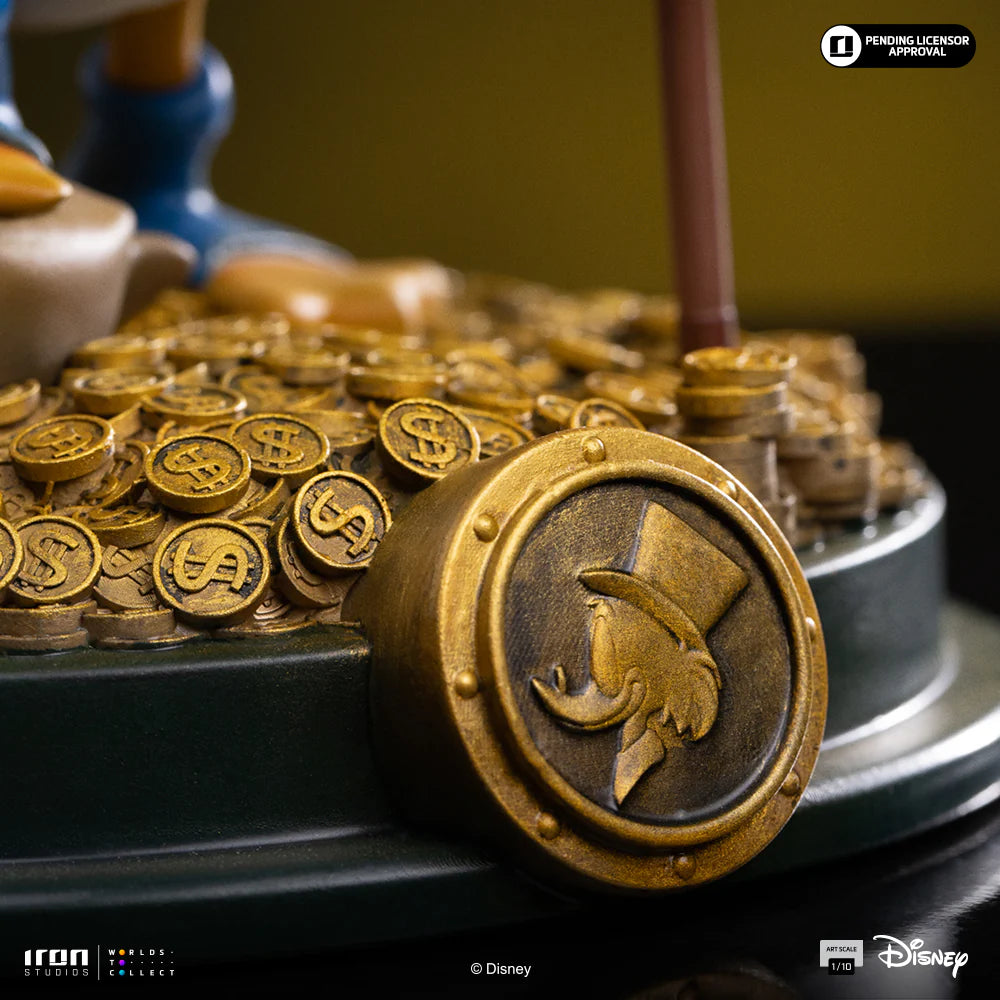 IRON STUDIOS - Duck Tales Uncle Scrooge Mcduck 1/10 Statue