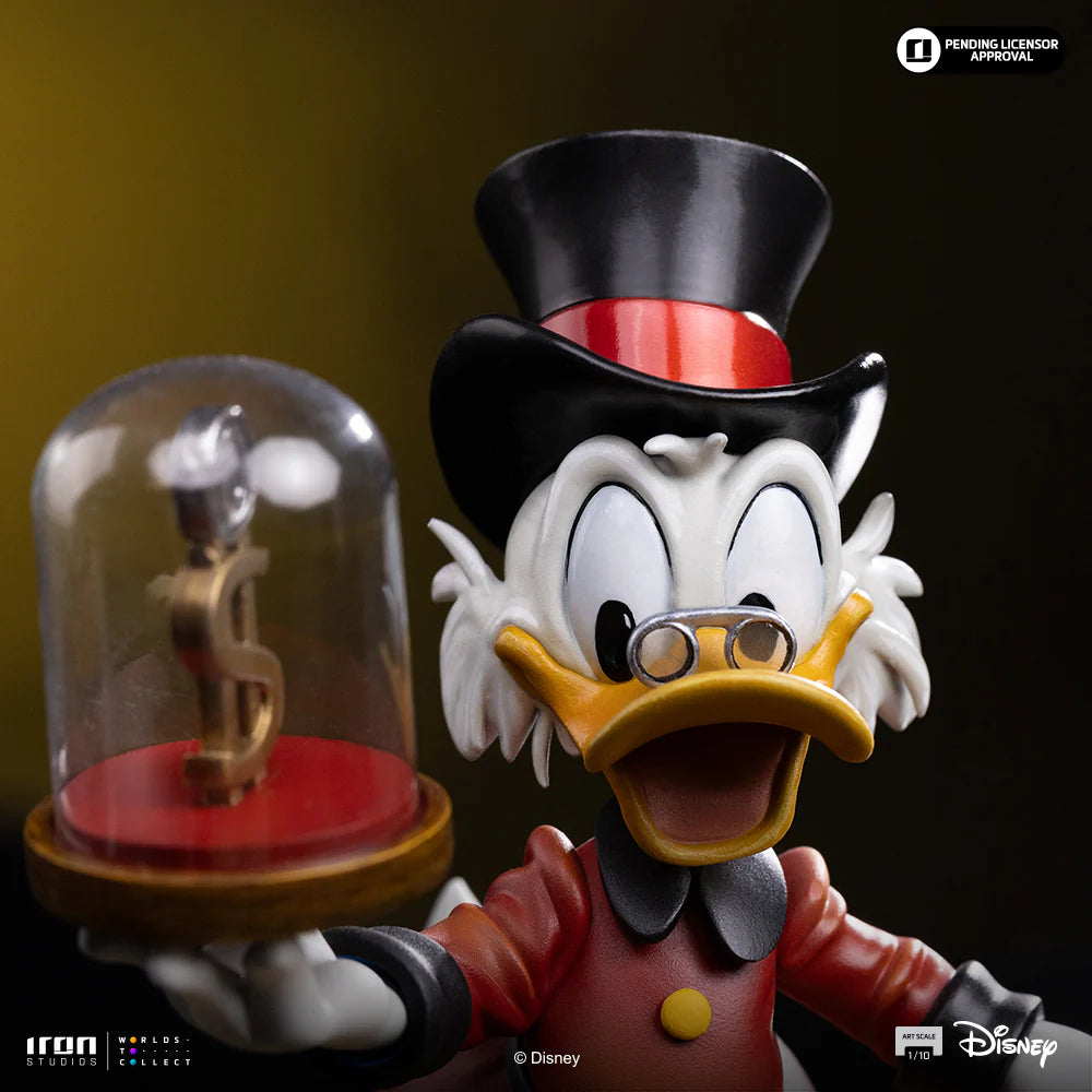 IRON STUDIOS - Duck Tales Uncle Scrooge Mcduck 1/10 Statue