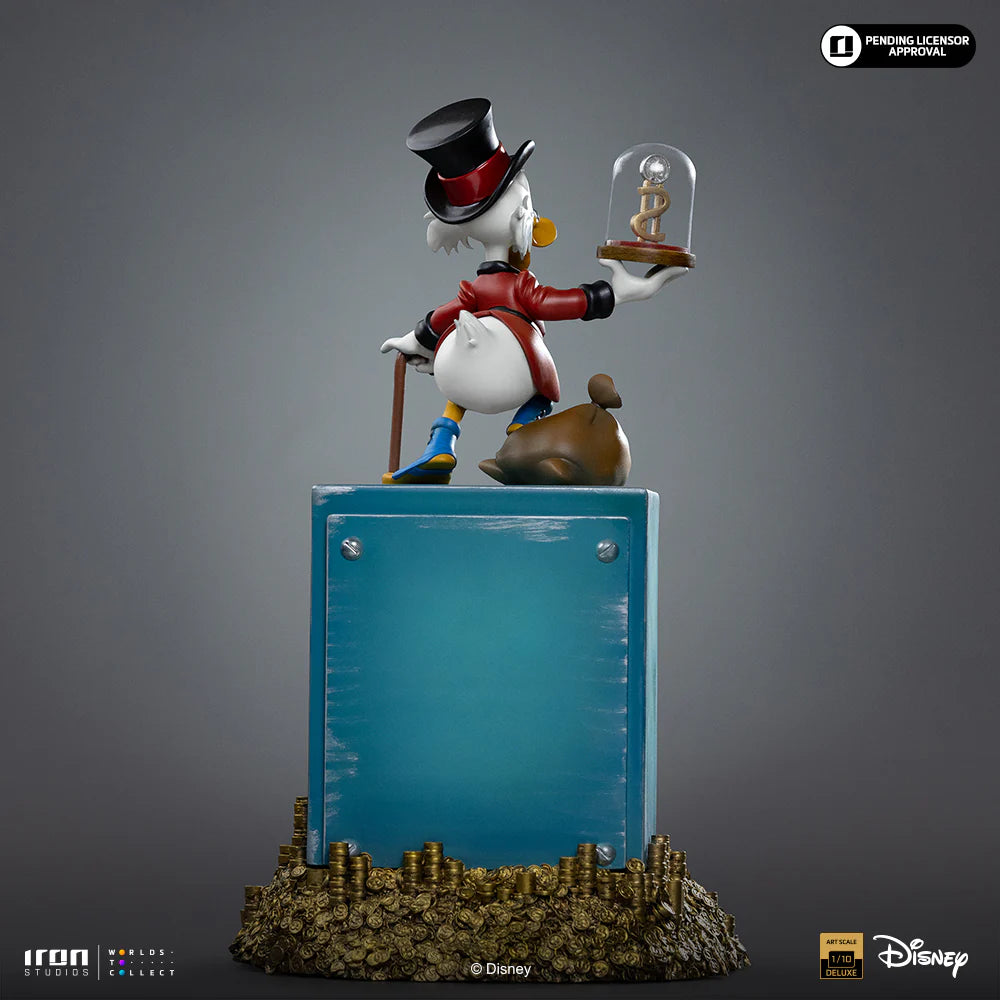 IRON STUDIOS - Duck Tales Uncle Scrooge Mcduck And Nephews 1/10 Statue
