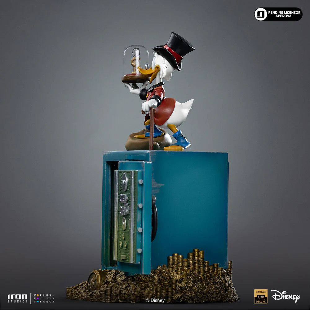 IRON STUDIOS - Duck Tales Uncle Scrooge Mcduck And Nephews 1/10 Statue