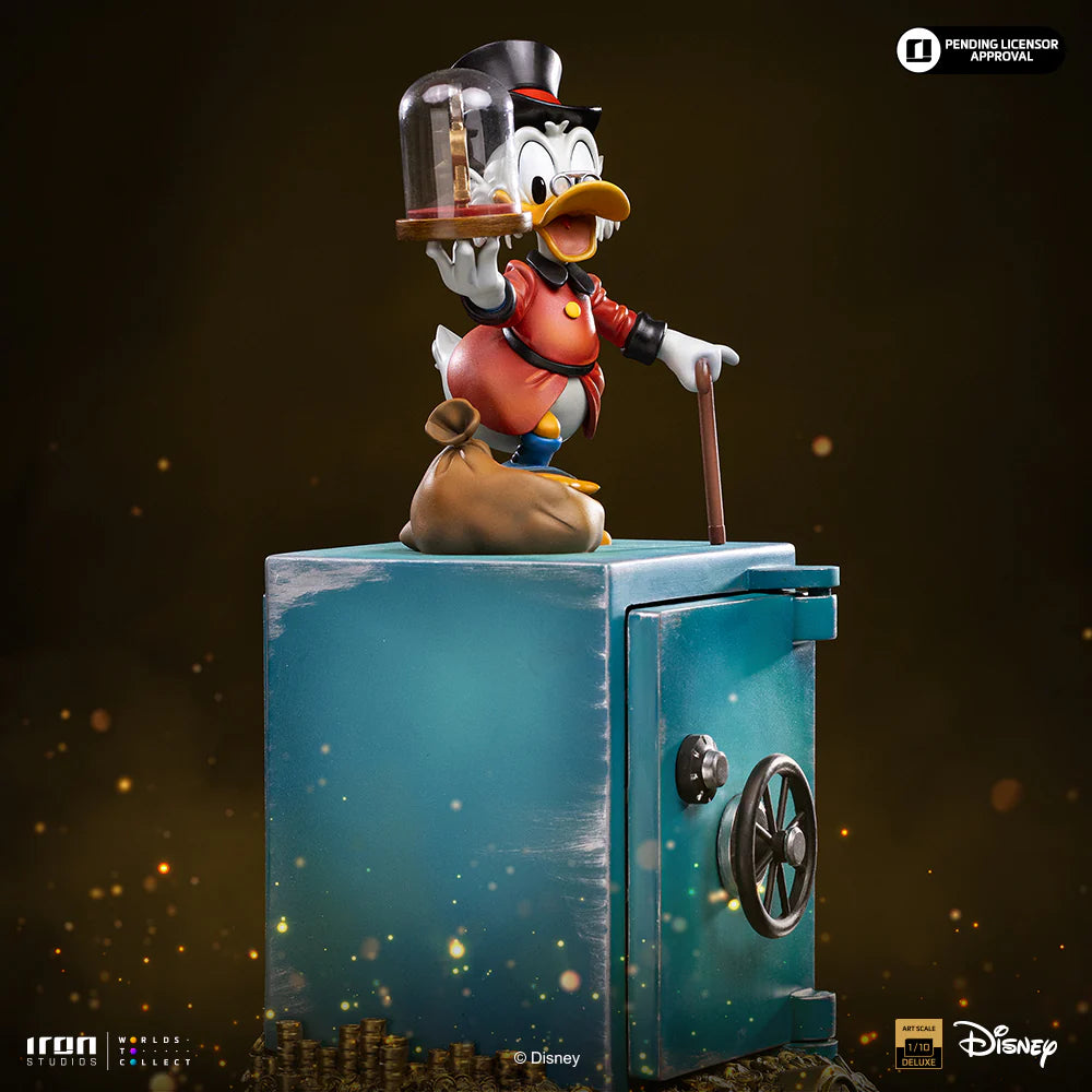 IRON STUDIOS - Duck Tales Uncle Scrooge Mcduck And Nephews 1/10 Statue