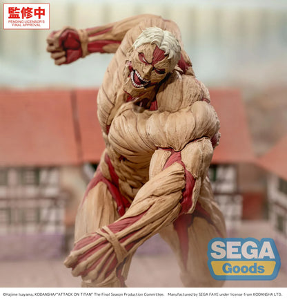 SEGA - Attack On Titan Reiner Braun Armored Titan Gigantix Figure