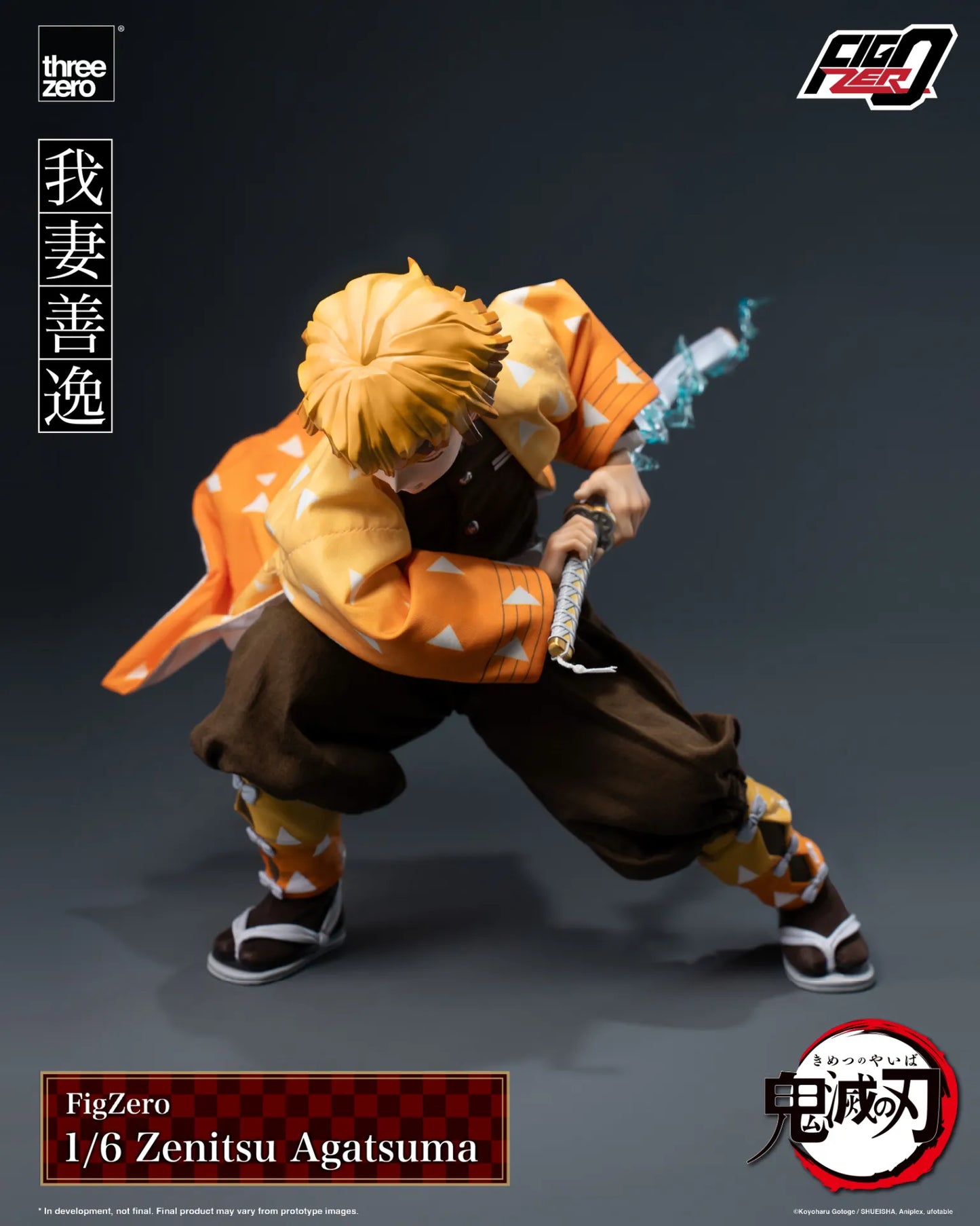 THREEZERO - Demon Slayer Zenitsu Agatsuma 1/6 Figure