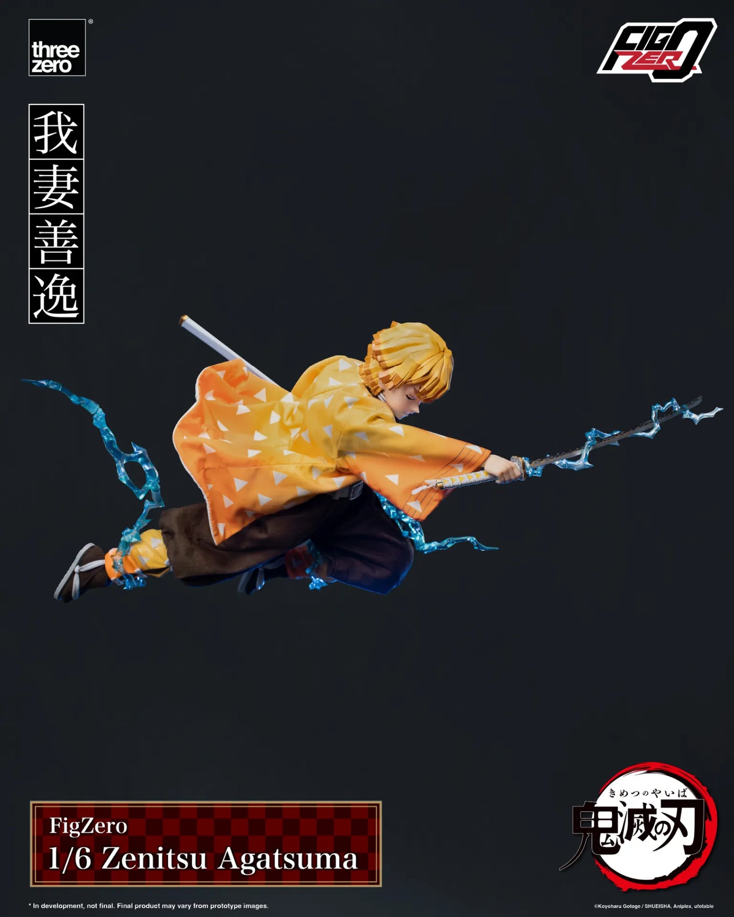 THREEZERO - Demon Slayer Zenitsu Agatsuma 1/6 Figure