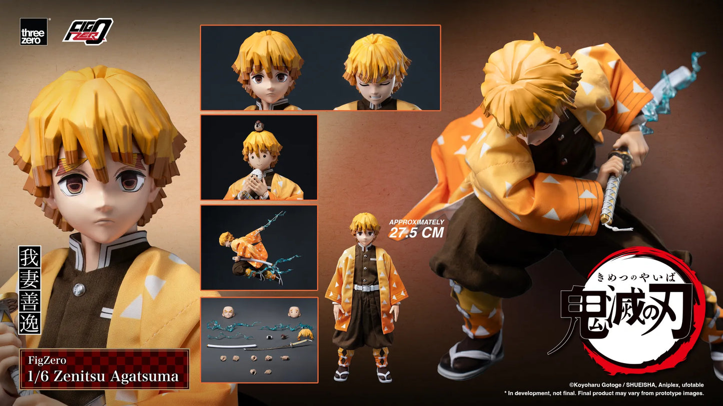 THREEZERO - Demon Slayer Zenitsu Agatsuma 1/6 Figure