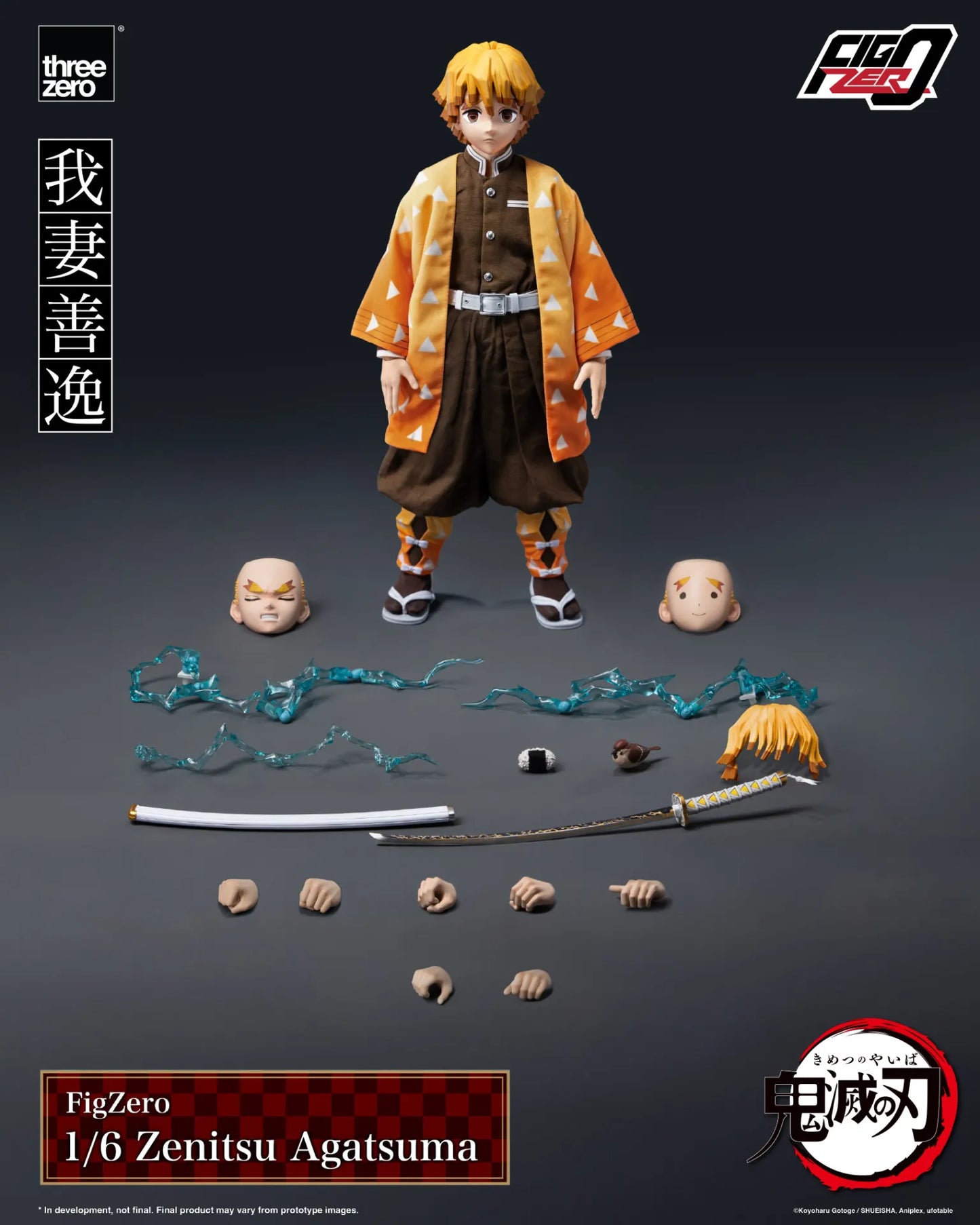 THREEZERO - Demon Slayer Zenitsu Agatsuma 1/6 Figure
