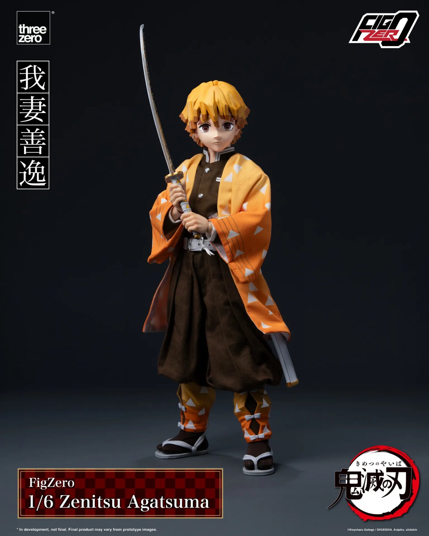 THREEZERO - Demon Slayer Zenitsu Agatsuma 1/6 Figure